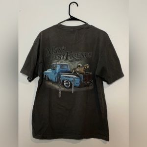 Large - Vintage Man’s Best Friend T-Shirt